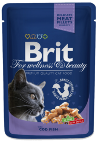 Brit Premium Cat Adult Dorsz 100g