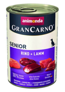 Animonda GranCarno Senior Wołowina I Jagnięcina 400g
