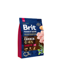 Brit Premium By Nature Senior L+XL Z Kurczakiem 3kg