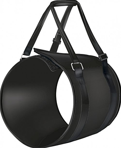 Trixie Uprząż Rehabilitacyjna Czarna - Nosidło XL 85-95cm