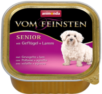 Animonda Dog Vom Feinsten Senior Drób Z Jagnięciną 150g