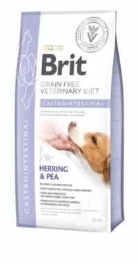 Brit Grain Free Veterinary Diet Dog Gastrointestinal Śledź Z Groszkiem 2kg