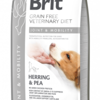 Brit Grain Free Veterinary Diet Dog Joint & Mobility Śledź Z Groszkiem 2kg