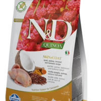 Farmina N&D Quinoa Feline Skin&Coat Quail 300g