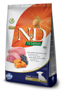 Farmina N&D Pumpkin Grain Free Canine Puppy Mini Lamb&Blueberry 2,5kg