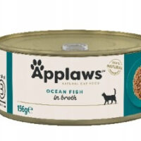 APPLAWS Ocean Fish In Broth Tin 156g