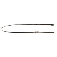 KERBL Smycz skórzana GoLeyGo Vegas, z Adapterem,brązowa, 10mm x 105-165cm,S,max.15kg