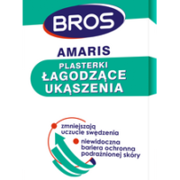 Bros Amaris Plasterki Łagodzące Ukąszenia 20szt