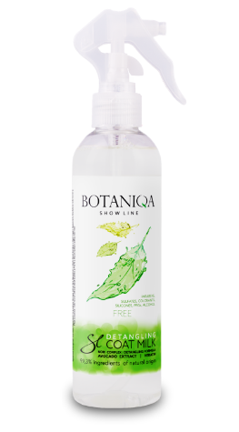 BOTANIQA Detangling Coat Milk Mleczko Ułatwiające Rozczesywanie 250ml