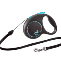Flexi Smycz Black Design S Linka 5m Do 12kg Niebieska