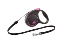 Flexi Smycz Black Design S Linka 5m Do 15kg Różowa