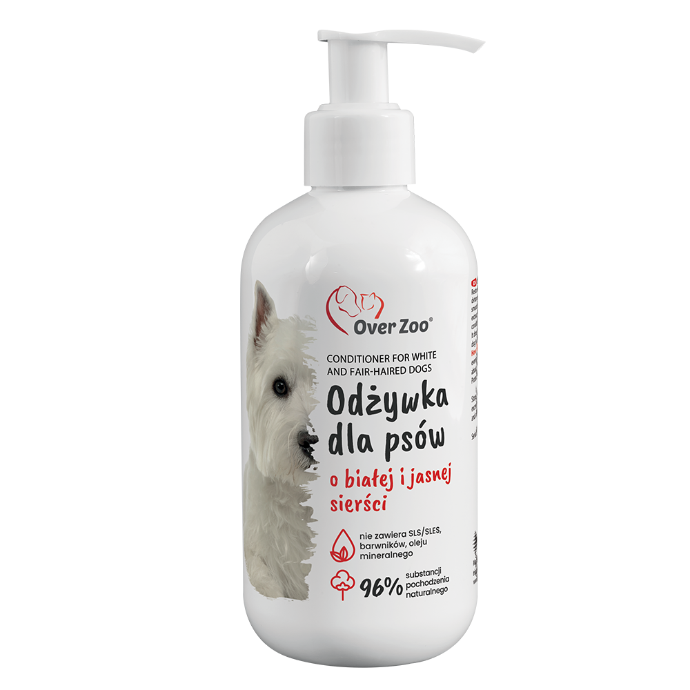 OVER ZOO Odżywka Dla Psa Do Białej I Jasnej Sierści 240ml