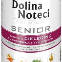 Dolina Noteci Premium Senior Cielęcina Z Marchewką I Tymiankiem 400g