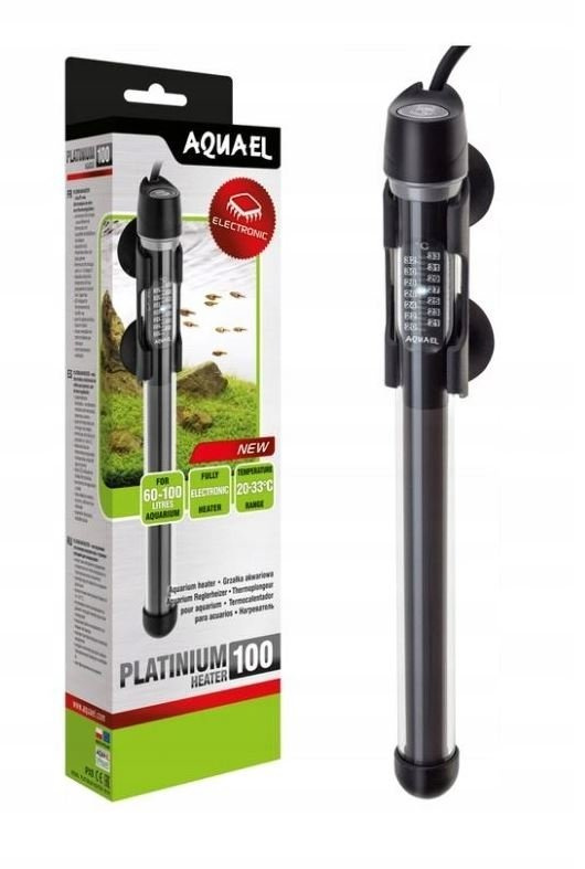 AQUAEL Grzałka Szklana Platinium 100W