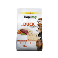 Tropidog Premium Adult Small Breeds Z Kaczką I Ryżem 8kg