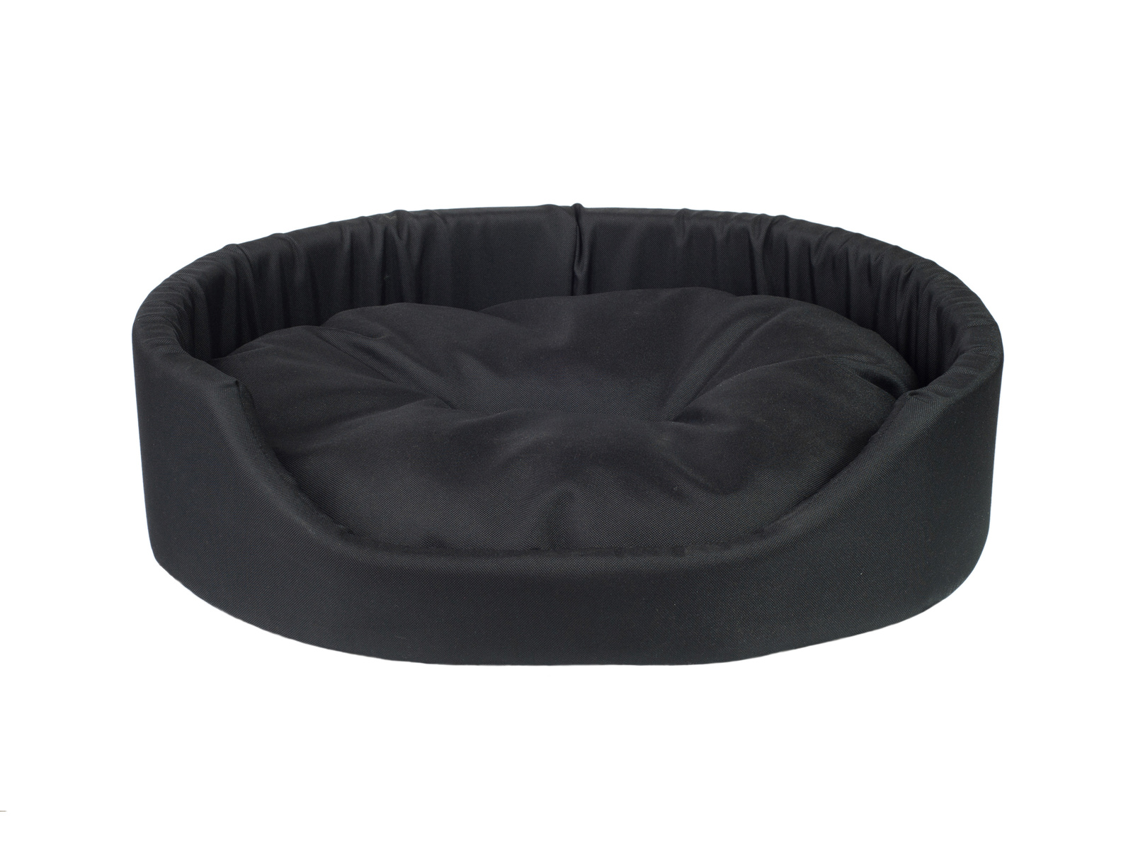 AMIPLAY Legowisko Owalne Basic Czarne L