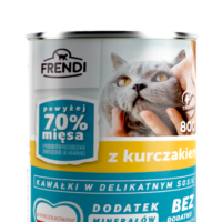 Frendi Kawałki W Delikatnym Sosie Z Kurczakiem 800g