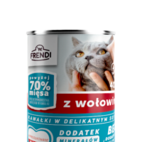 Frendi Kawałki W Delikatnym Sosie Z Wołowiną 400g