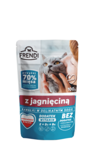 Frendi Kawałki W Delikatnym Sosie Z Jagnięciną 100g