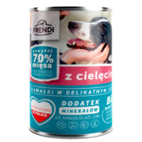 Frendi Kawałki W Delikatnym Sosie Z Cielęciną 400g