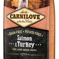 Carnilove Salmon & Turkey For Large Breed Puppy 1,5kg