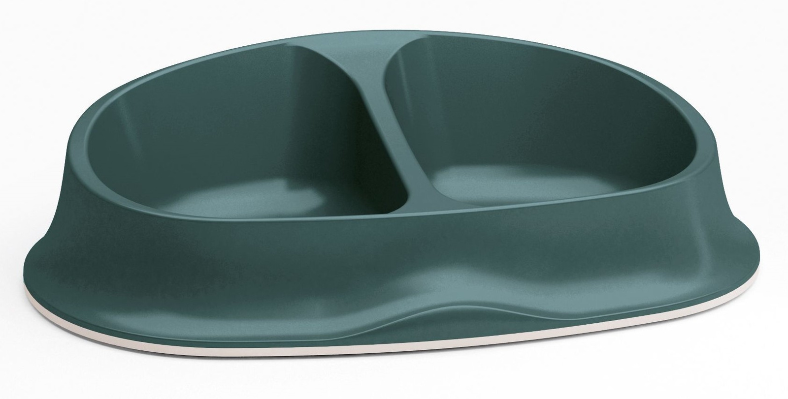 Stefanplast Miska Dla Psa Lub Kota Chic Podwójna Zielona 2x250ml