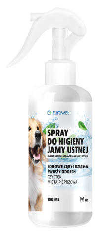 Eurowet Spray Do Higieny Jamy Ustnej Z Czystkiem I Miętą Pieprzową 100ml