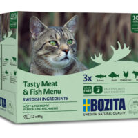 BOZITA Multibox Mięsne I Rybne Kawałki W Galaretce (12X85g)