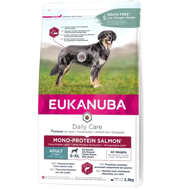Eukanuba Daily Care Adult Mono-Protein Salmon 2,3kg