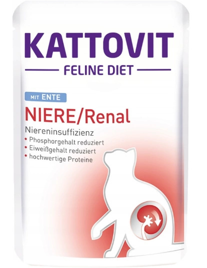 Kattovit Niere/Renal Kaczka 85g