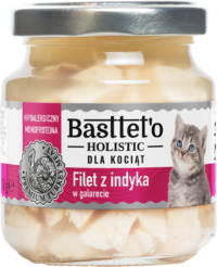 Basttet’o Holistic Filet Z Indyka Dla Kociąt 130g
