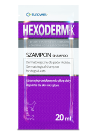 Eurowet Hexoderm-K Szampon Dla Psa I Kota 20ml
