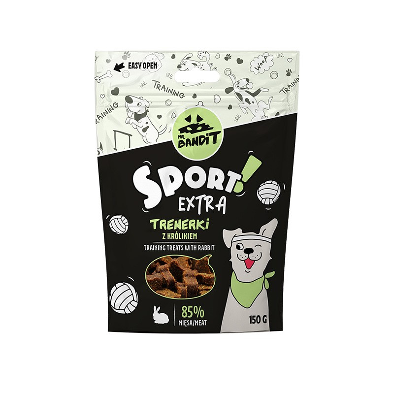 Mr. Bandit Trenerki Sport Extra Dla Psa Królik 150g