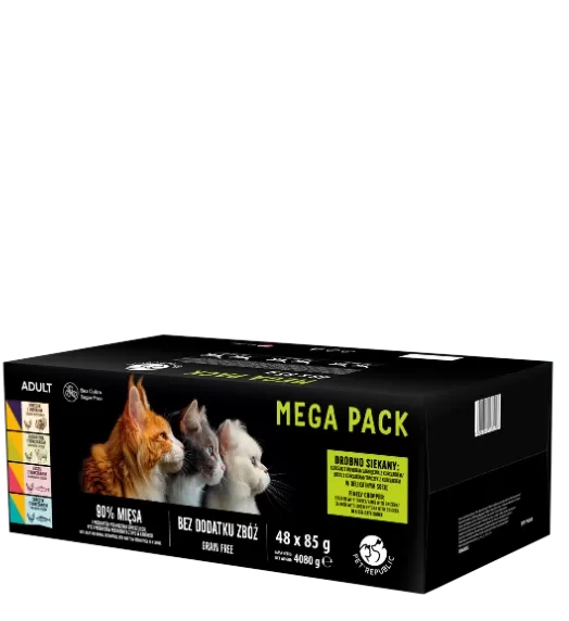 PetRepublic Mega Pack karma mokra dla kotów