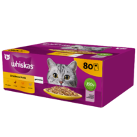 Whiskas Adult Drobiowa Uczta W Galaretce Dla Kota 80x85g