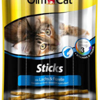 Gimcat Sticks Z Łososiem I Pstrągiem Dla Kota 4szt