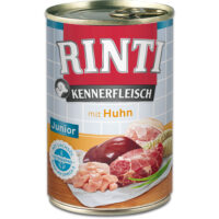 Rinti Kennerfleisch Junior Huhn Karma Mokra dla Psa - Kurczak 400g