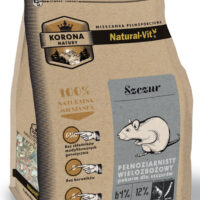 KORONA NATURY Natural-Vit Pokarm Dla Szczura 750g