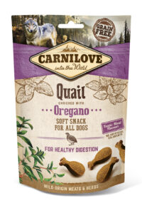 Carnilove Semi-Moist Snack Przepiórka I Oregano Dla Psów 200g