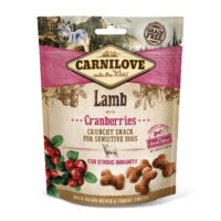 Carnilove Crunchy Snack Jagnięcina I Żurawina Dla Psów 200g