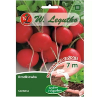 Rzodkiewka 'Carmesa' – czerwona, okrągła