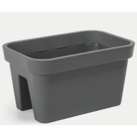 Donica balustradowa LOBELIA 450x290 - antracyt
