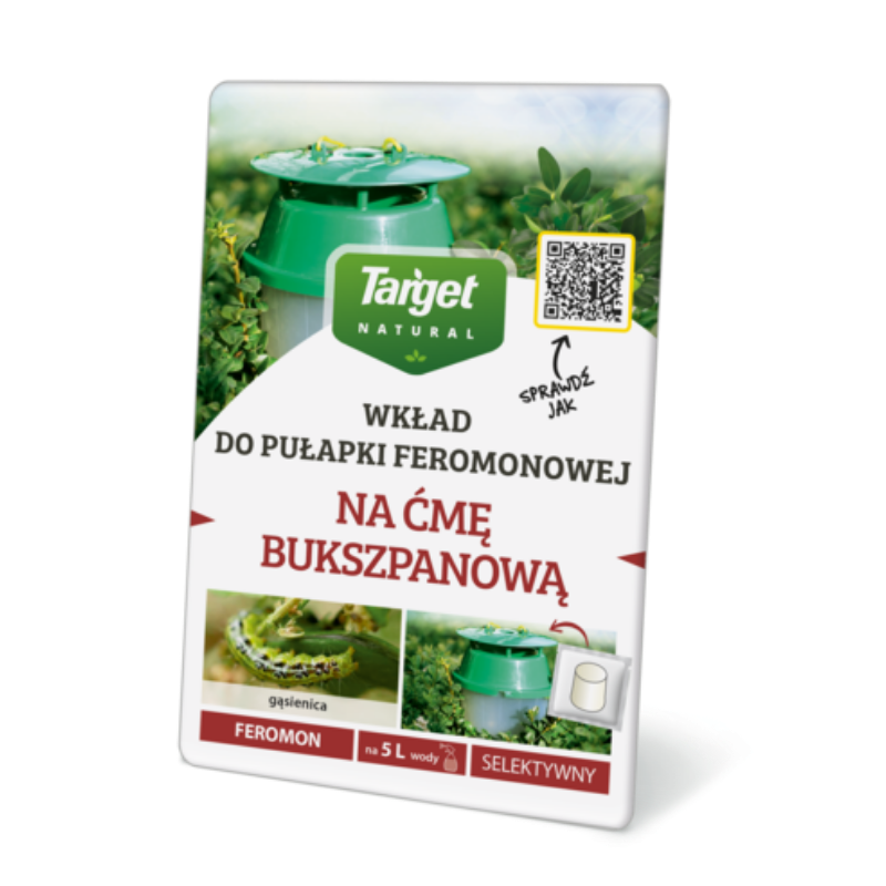 Wkład feromonowy na ćmę bukszpanową do pułapki
