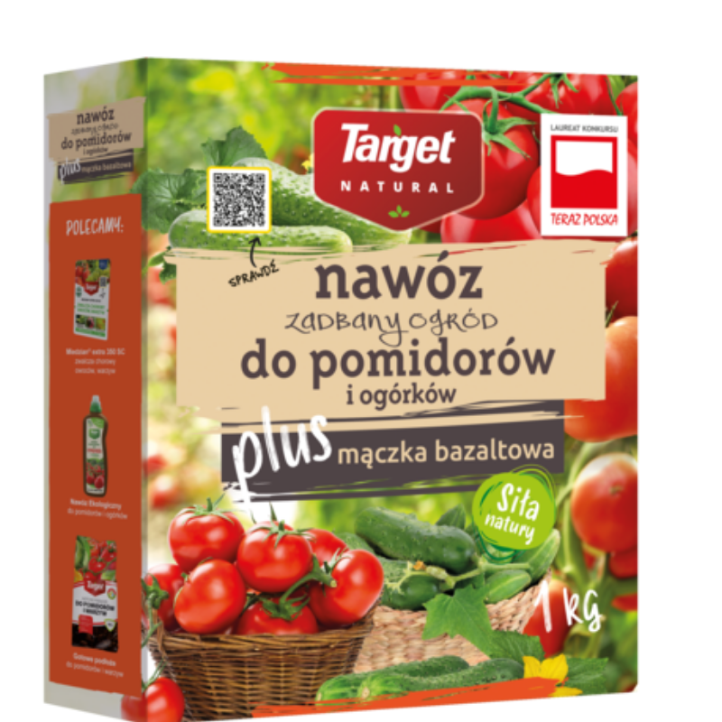 Nawóz do pomidorów i ogórków Zadbany Ogród z mączką bazaltową 1 kg