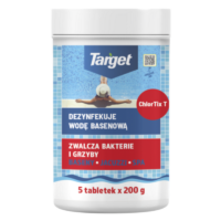 Chlortix T – Dezynfekuje Wodę Basenową 1kg (5 X 200g)