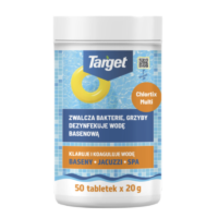 Chlortix Multi – Zwalcza Glony I Dezynfekuje Wodę Basenową (50 X 20g) 1kg