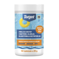 Chlortix Multi Blue – Zwalcza Glony I Dezynfekuje Wodę Basenową 1kg (50 x 20g)