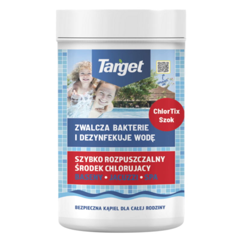 Chlortix Szok – Zwalcza Bakterie I Dezynfekuje Wodę Basenową 1kg