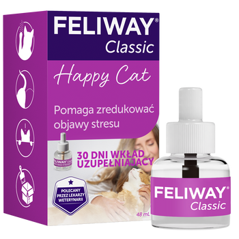 Ceva Animal Health Polska Sp. Z O.o Feliway Classic Wkład Dyfuzora 48ml
