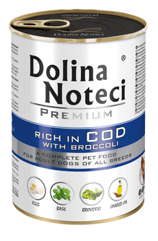 Dolina Noteci Premium Dorsz Z Brokułami 400g
